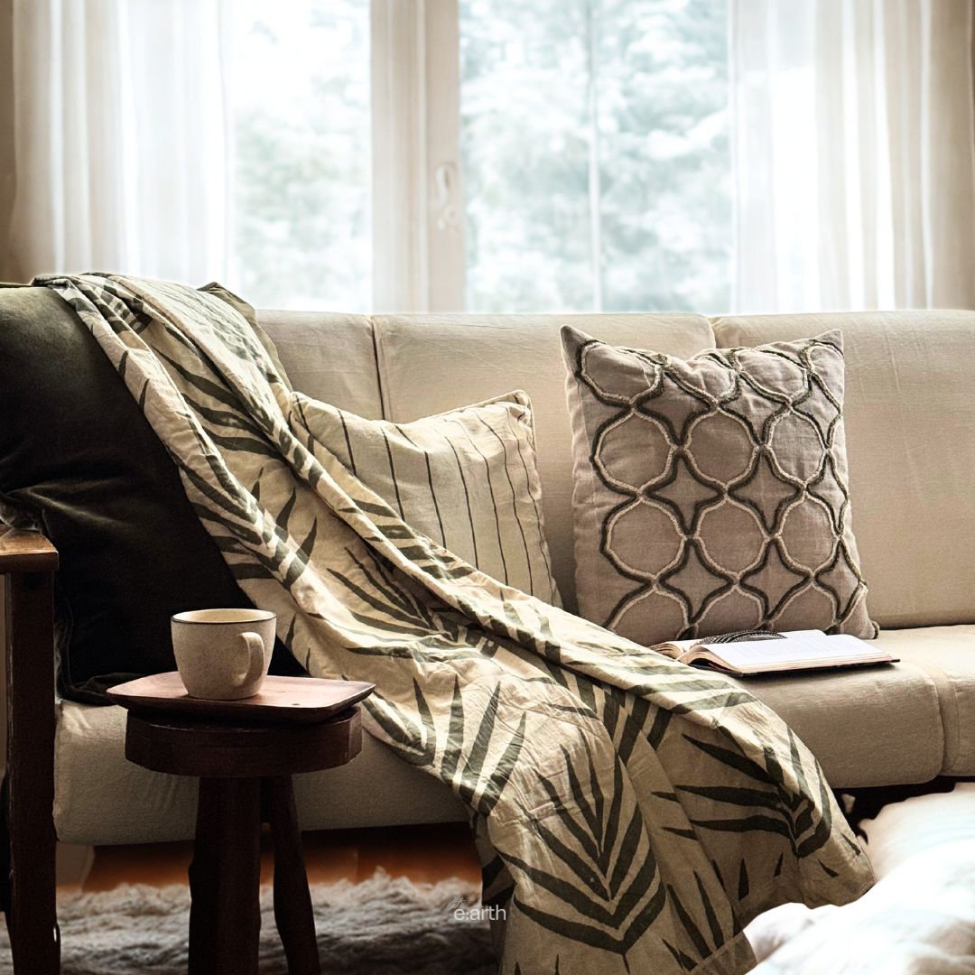 Bangalow Eucalyptus - Throw Blanket