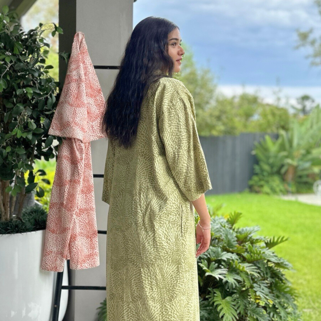 Billy Kimono Eucalyptus
