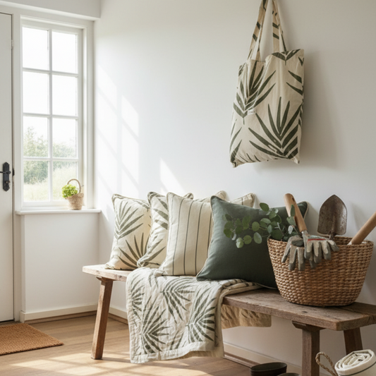 Bangalow Eucalyptus - Throw Blanket