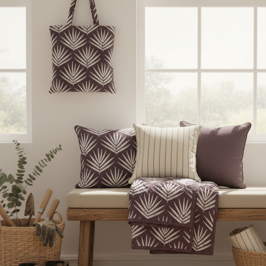 Bangalow Burnt Sienna - Throw Blanket