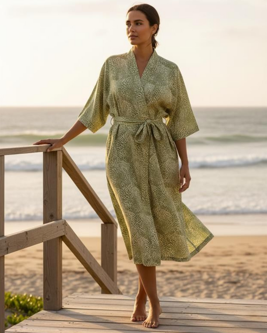 Billy Kimono Eucalyptus