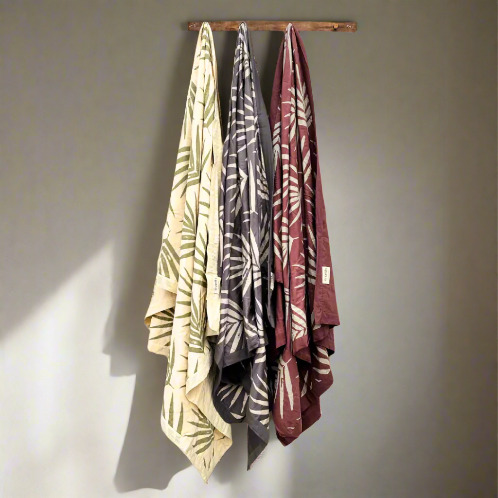 Bangalow Throw Blanket in Slate