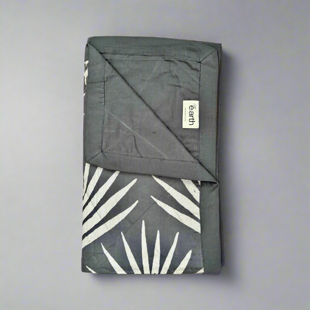 Bangalow Throw Blanket in Slate