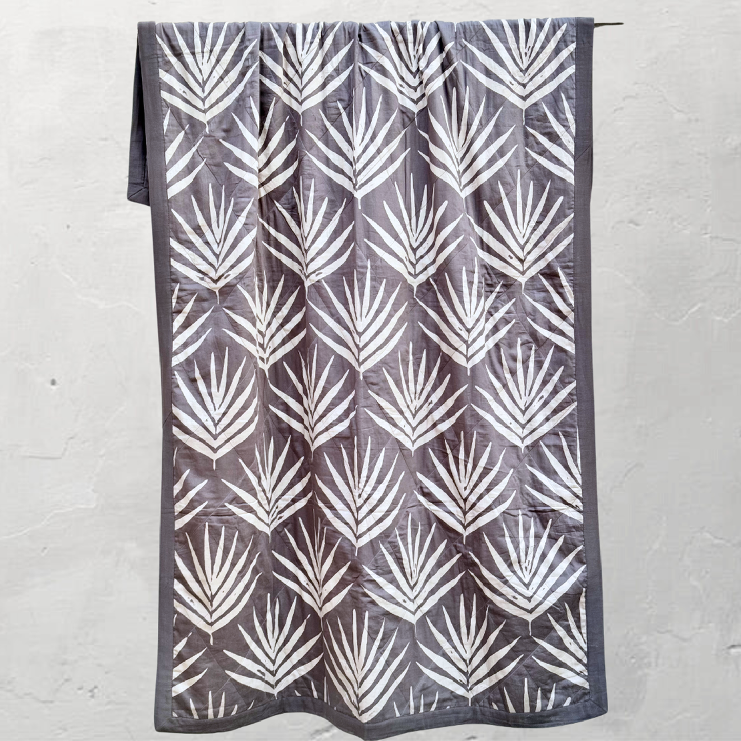 Bangalow Throw Blanket Slate