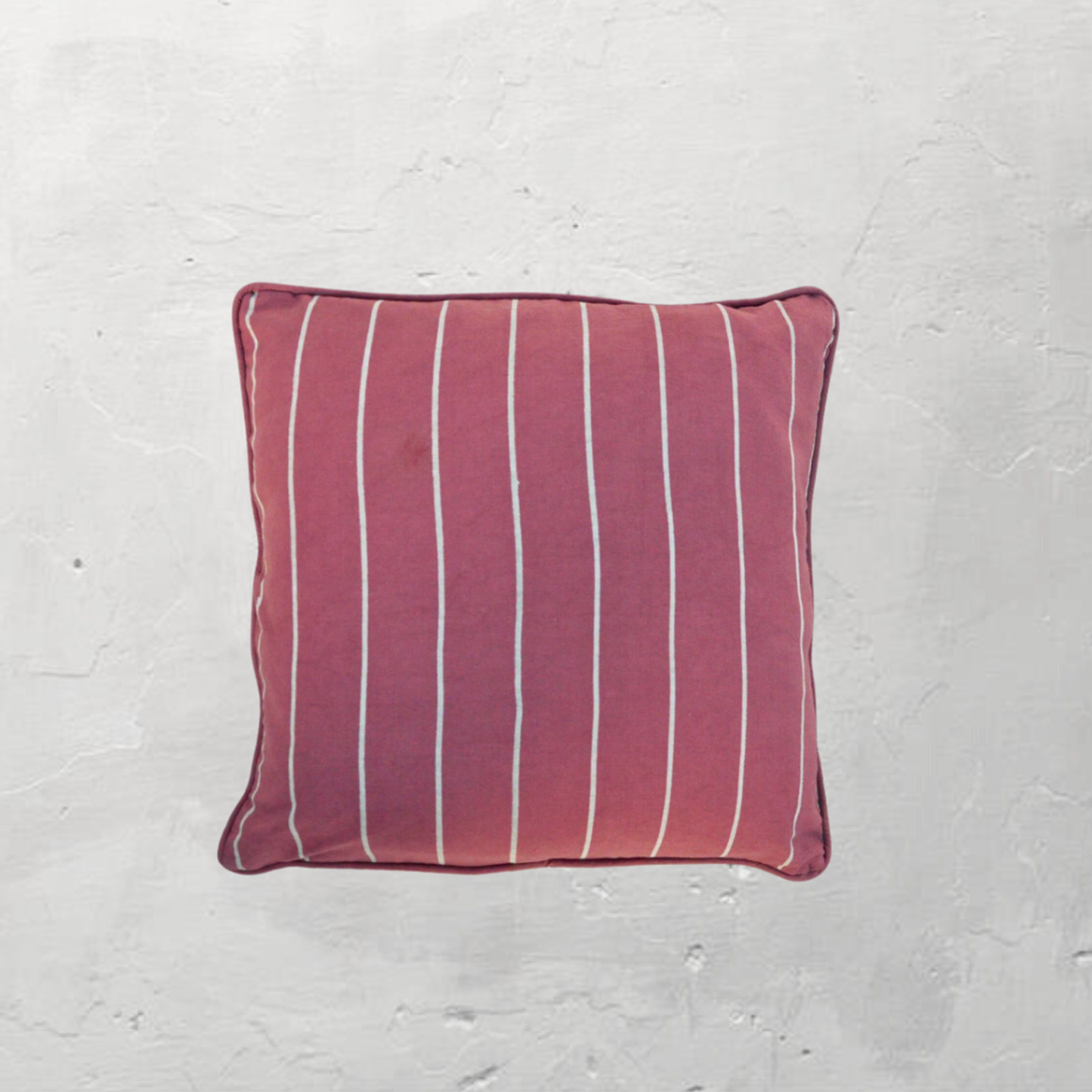 Stripes Cushion Covers Burnt Sienna - Pack of 2