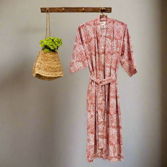 Billy Kimono Terracotta