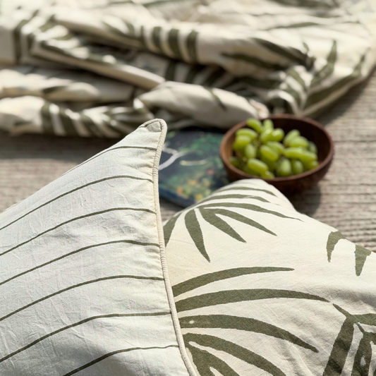 Bangalow Cushion Covers Eucalyptus - Pack of 2