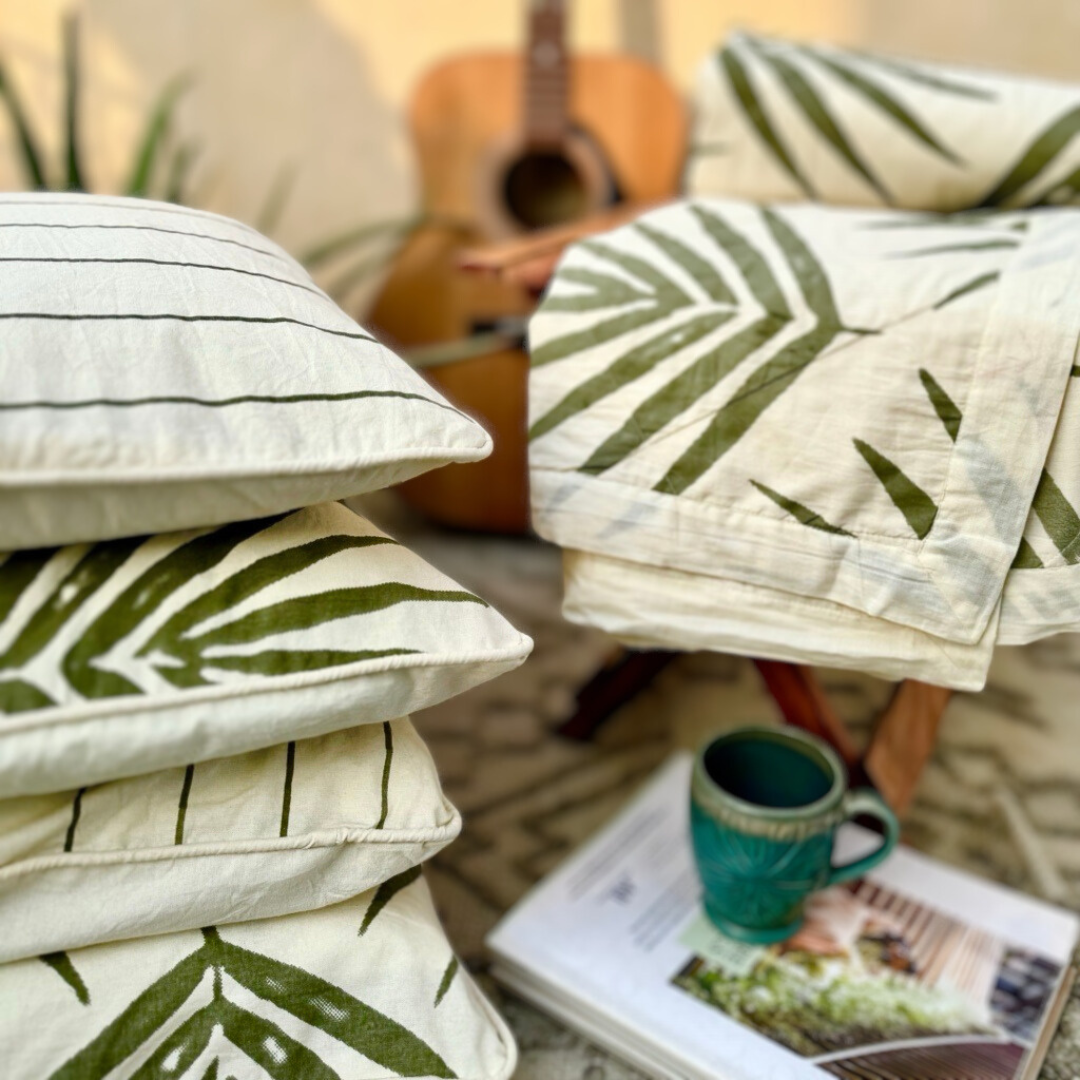 Bangalow Cushion Covers Eucalyptus - Pack of 2